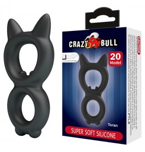 CRAZY BULL - Toran Soft Silicon Male Delay Cock Rings (Model 20)